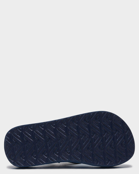 DEEP SEAS STRIPE KIDS YOUTH BOYS REEF SLIDES + THONGS - CI4155DST