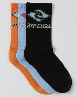 Calcetines cortos Rip Curl Corp Ankle Negro 5 Pack