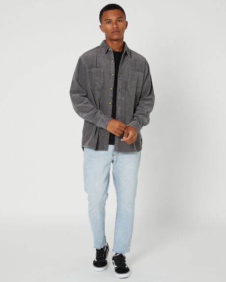 GREY MENS CLOTHING SILENT THEORY SHIRTS - 4015026GRY
