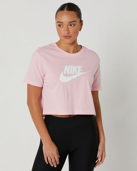 Nike Nike Sportswear Essential Tee Med Soft Pink SurfStitch