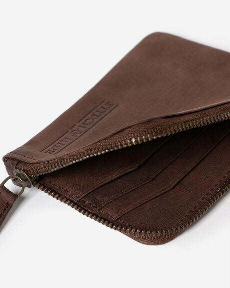 BROWN WOMENS ACCESSORIES STITCH AND HIDE PURSES + WALLETS - SHH_HENDRX_BRN