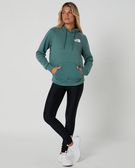 DARK SAGE MISTY WOMENS CLOTHING THE NORTH FACE HOODIES - NF0A7UONK0O