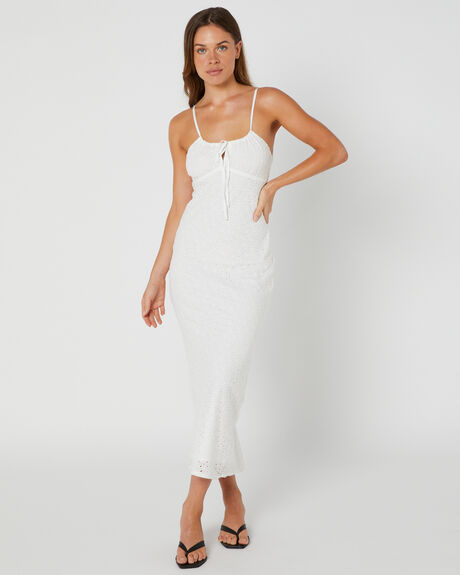 WHITE WOMENS CLOTHING SNDYS DRESSES - SFD733WHT