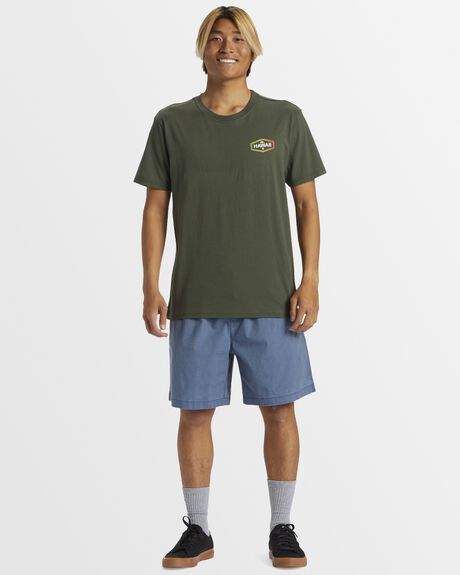 VINTAGE INDIGO MENS CLOTHING QUIKSILVER SHORTS - AQYWS03234-BPY0