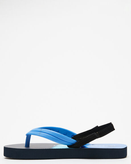 BLUE KIDS BOYS RIP CURL SLIDES + THONGS - 16CBOT0070