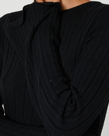 BLACK WOMENS CLOTHING SNDYS DRESSES - SFD736BLK