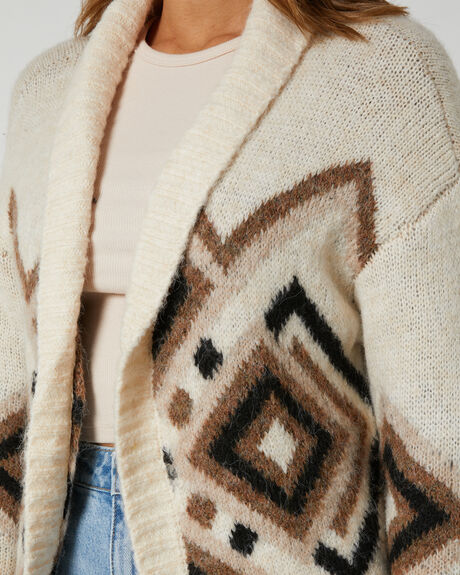 SAND WOMENS CLOTHING VOLCOM KNITS + CARDIGANS - B0742200SAN