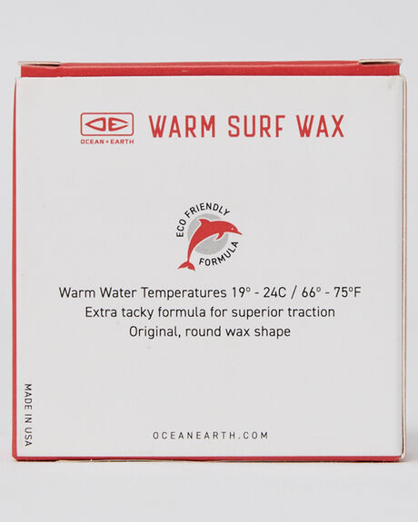 RED SURF ACCESSORIES OCEAN AND EARTH WAX - SAWX02RED