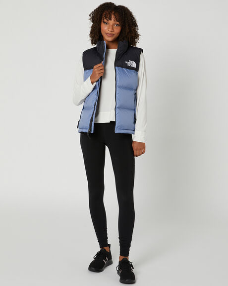 FOLK BLUE WOMENS CLOTHING THE NORTH FACE JACKETS - NF0A3XEP73A