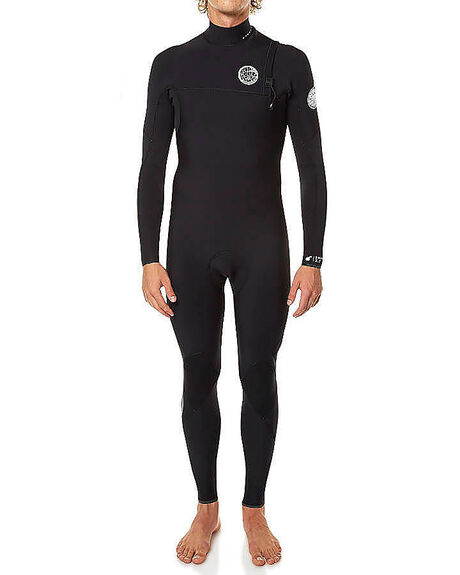 BLACK SURF WETSUITS RIP CURL STEAMERS - WSM5RE0090