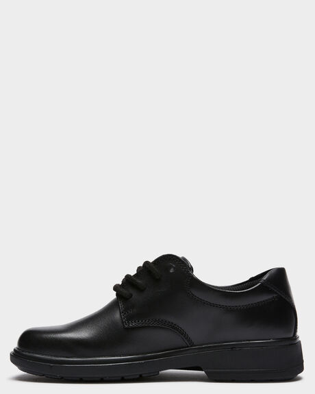 BLACK KIDS BOYS CLARKS SNEAKERS - 202134BLK