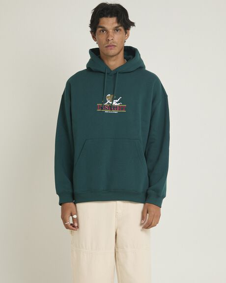 GREEN MENS CLOTHING INSIGHT HOODIES - INMW25856-GRN-S