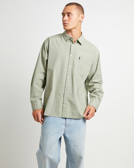 GREEN MENS CLOTHING SPENCER PROJECT SHIRTS - 1000106455-GRN-S