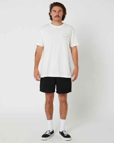 BLACK MENS CLOTHING SWELL SHORTS - SWMS23216BLK