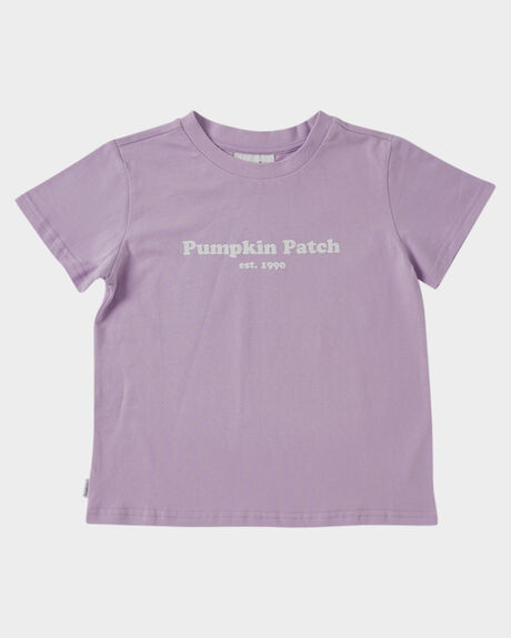 LAVENDER KIDS GIRLS PUMPKIN PATCH TOPS - 20TG8027TPPLAV