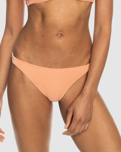 SALMON WOMENS SWIMWEAR ROXY BIKINI BOTTOMS - ERJX404794-MFG0