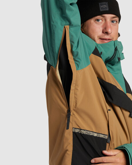 EVERGREEN SNOW MENS BILLABONG SNOW JACKET - ABYTJ00108-EGR