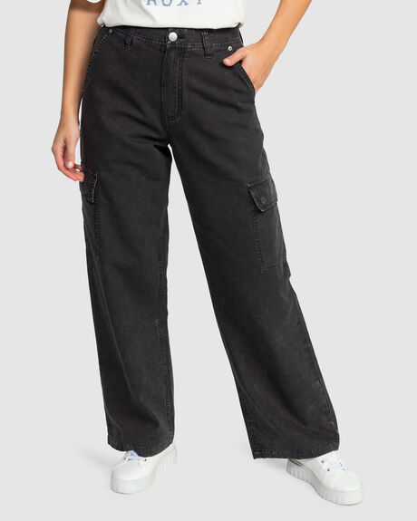 PHANTOM WOMENS CLOTHING ROXY PANTS - ERJNP03560-KTA0