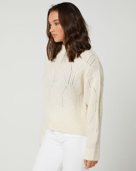 CREAM WOMENS CLOTHING TIGERLILY KNITS + CARDIGANS - T625135CRM