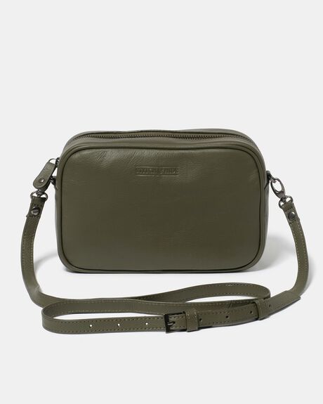 OLIVE WOMENS ACCESSORIES STITCH AND HIDE BAGS + BACKPACKS - BA_TAYLOR_OLIVE
