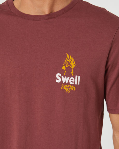 OXBLOOD MENS CLOTHING SWELL GRAPHIC TEES - S5231005OXBLD