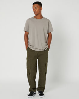 Green cargo shop pants men