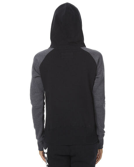 BLACK WOMENS CLOTHING HURLEY JUMPERS - AGFLDGHT00A