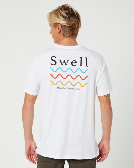 WHITE MENS CLOTHING SWELL T-SHIRTS + SINGLETS - S5203000WHITE