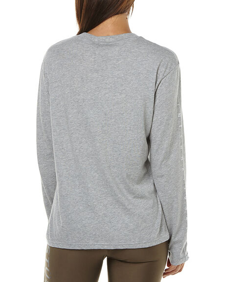 GREY WOMENS CLOTHING STUSSY TEES - ST167006GRY
