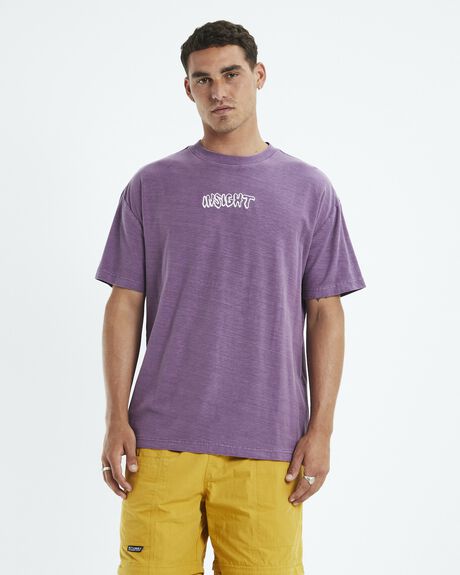 PURPLE MENS CLOTHING INSIGHT GRAPHIC TEES - 52429800026