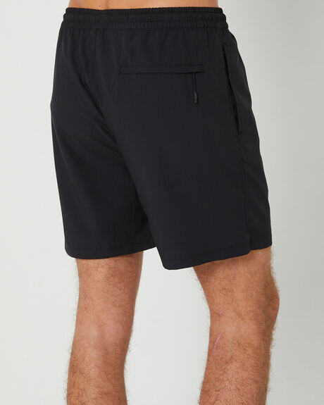 BLACK MENS CLOTHING HURLEY SHORTS - MWSSP23ETRBLK