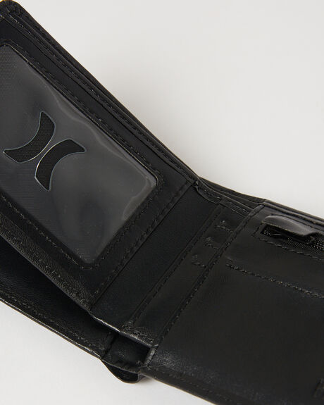 BLACK MENS ACCESSORIES HURLEY WALLETS - HAUSICWH010