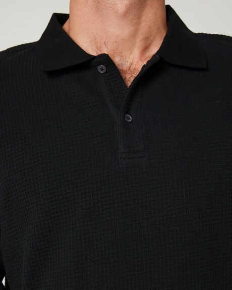BLACK MENS CLOTHING NO NEWS SHIRTS - N5224443BLK