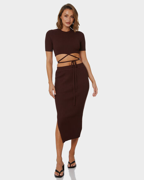 CHOCOLATE WOMENS CLOTHING MINKPINK TOPS - MG2201668CHOC