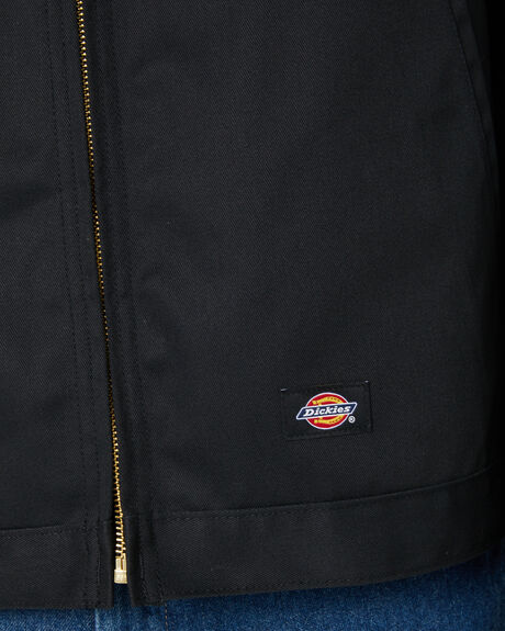 BLACK MENS CLOTHING DICKIES JACKETS - JU75BLK