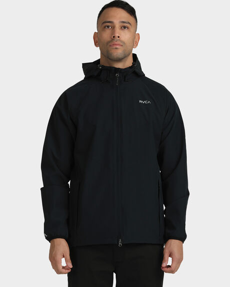 Rvca Outsider Packable Anorack Jacket Black SurfStitch