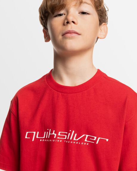 SALSA KIDS YOUTH BOYS QUIKSILVER T-SHIRTS + SINGLETS - UQBZT03455-RZM0