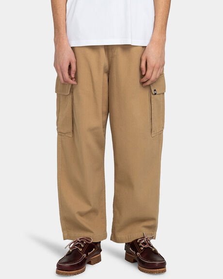 KHAKI MENS CLOTHING ELEMENT PANTS - ELYNP00122-KHA
