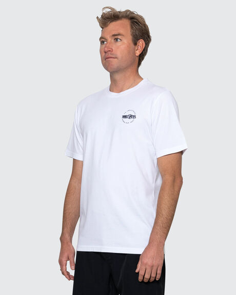 WHITE MENS CLOTHING JS INDUSTRIES GRAPHIC TEES - JSCBT2