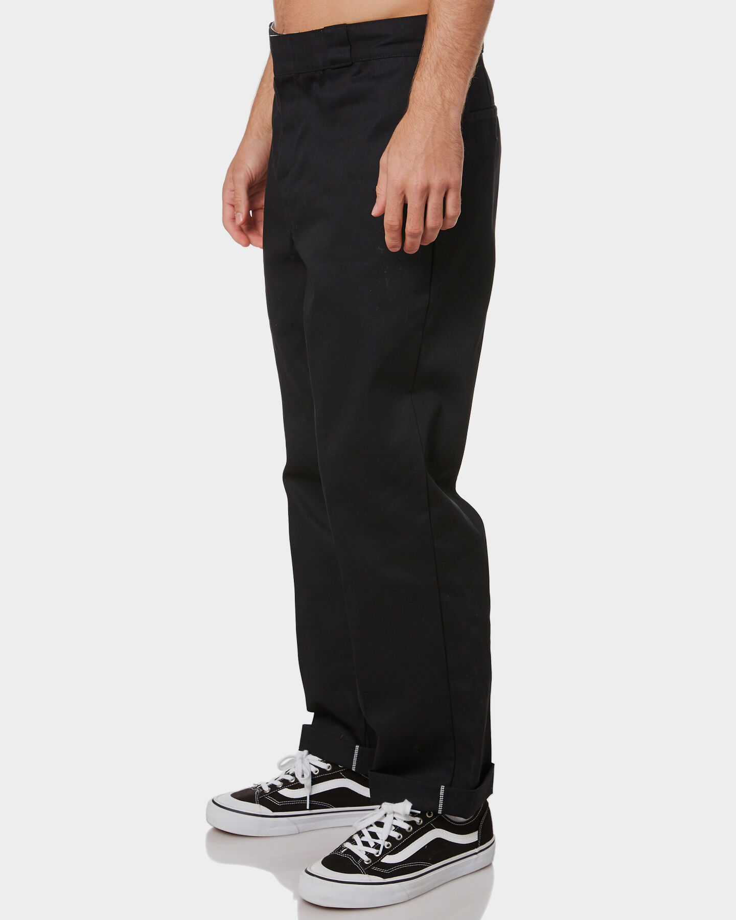 black tapered dress pants mens