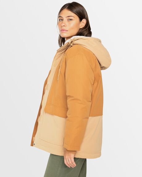 WET SAND WOMENS CLOTHING BILLABONG COATS + JACKETS - EBJJK00151-TKD0