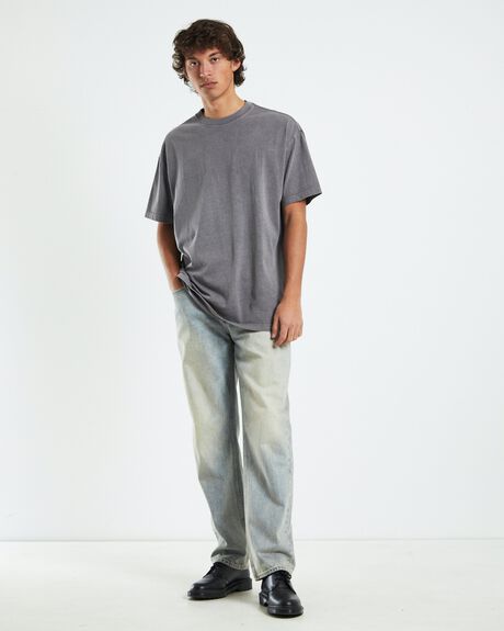 GREY MENS CLOTHING GENERAL PANTS CO. BASICS T-SHIRTS + SINGLETS - 1000103794-GRY-S