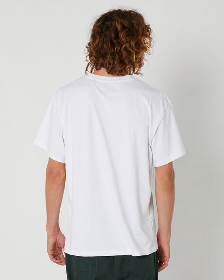 WHITE MENS CLOTHING THE CRITICAL SLIDE SOCIETY GRAPHIC TEES - TE2364WHT