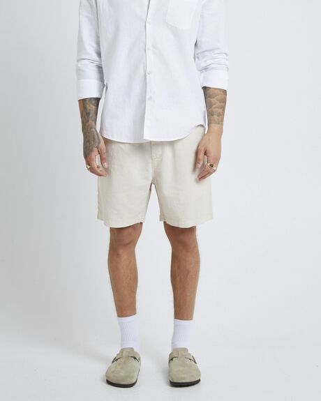 NATURAL MENS CLOTHING ARVUST SHORTS - ARMS25203-NAT
