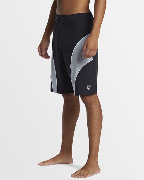 BLACK MENS CLOTHING QUIKSILVER BOARDSHORTS - AQYBS03687-KVJ0