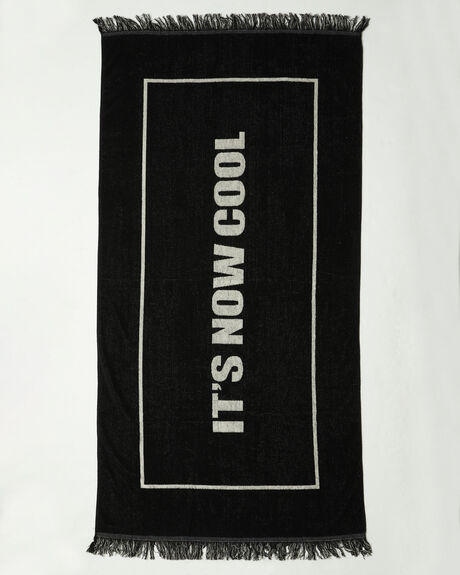BLACK WOMENS ACCESSORIES ITS NOW COOL TOWELS - INC703-BLK
