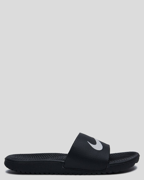 BLACK KIDS BOYS NIKE THONGS - 819352-001