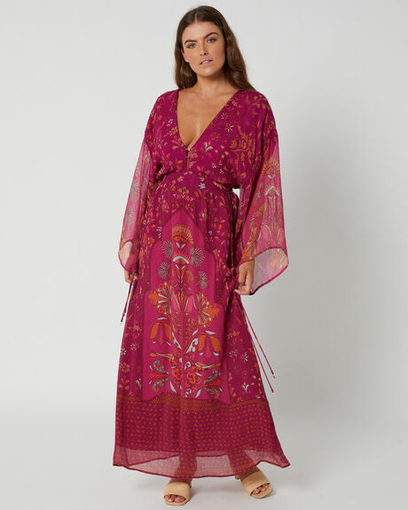 RASPBERRY WOMENS CLOTHING TIGERLILY DRESSES - T633422RSB