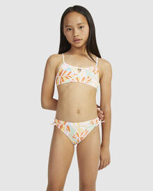 Teen Girls Girls 6-16 Serenity Stripe Bralette Two-piece Bikini Set by ROXY