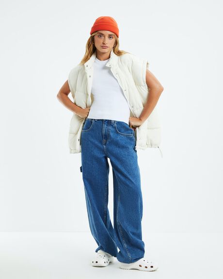 WHITE WOMENS CLOTHING GENERAL PANTS CO. BASICS T-SHIRTS + SINGLETS - 52493300026